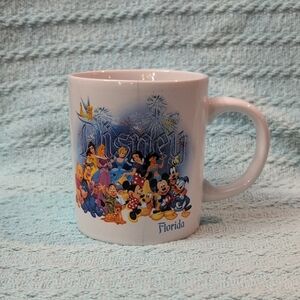 Disney Florida Mug with Vibrant Characters"Jerry Leigh"